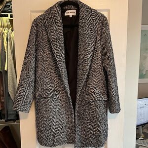 Steve Madden Herringbone Women's Pea Coat